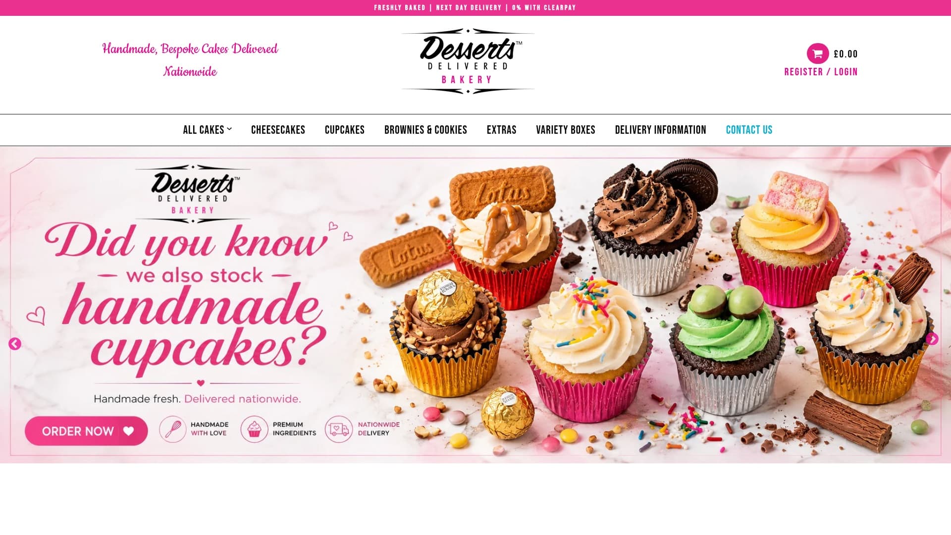 Desserts Delivered